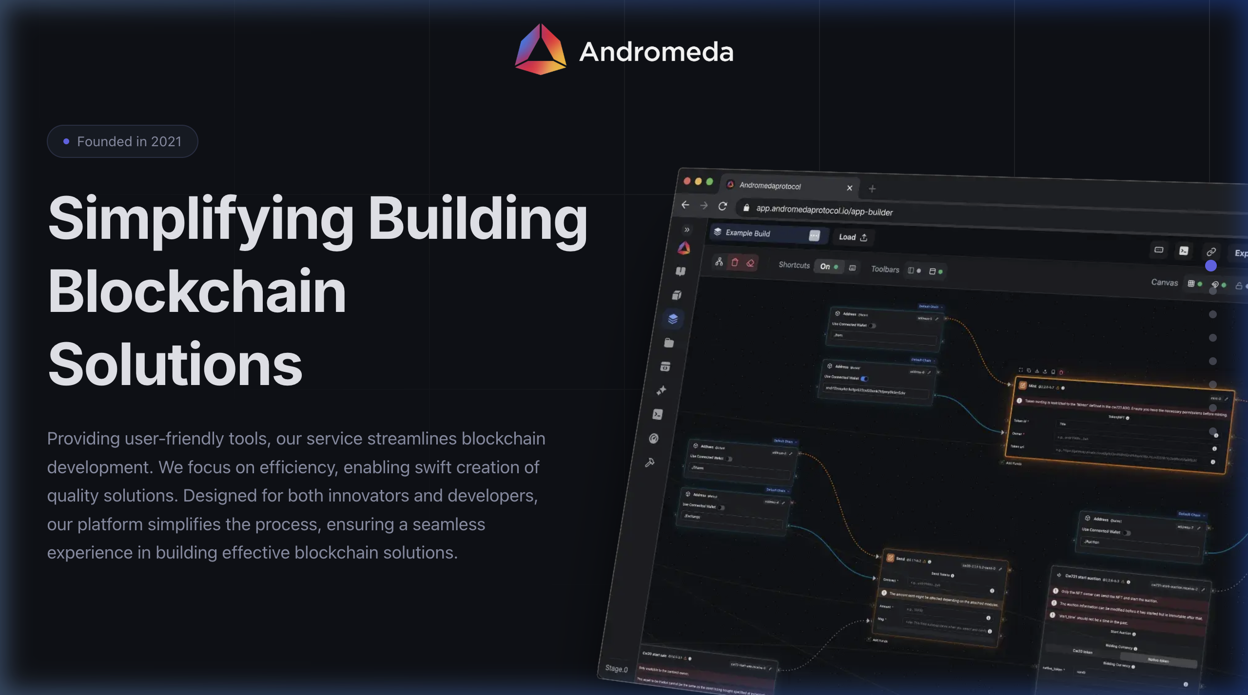 Preview of Andromeda Protocol